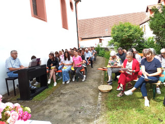 Konfi-Vorstellung in Leinach